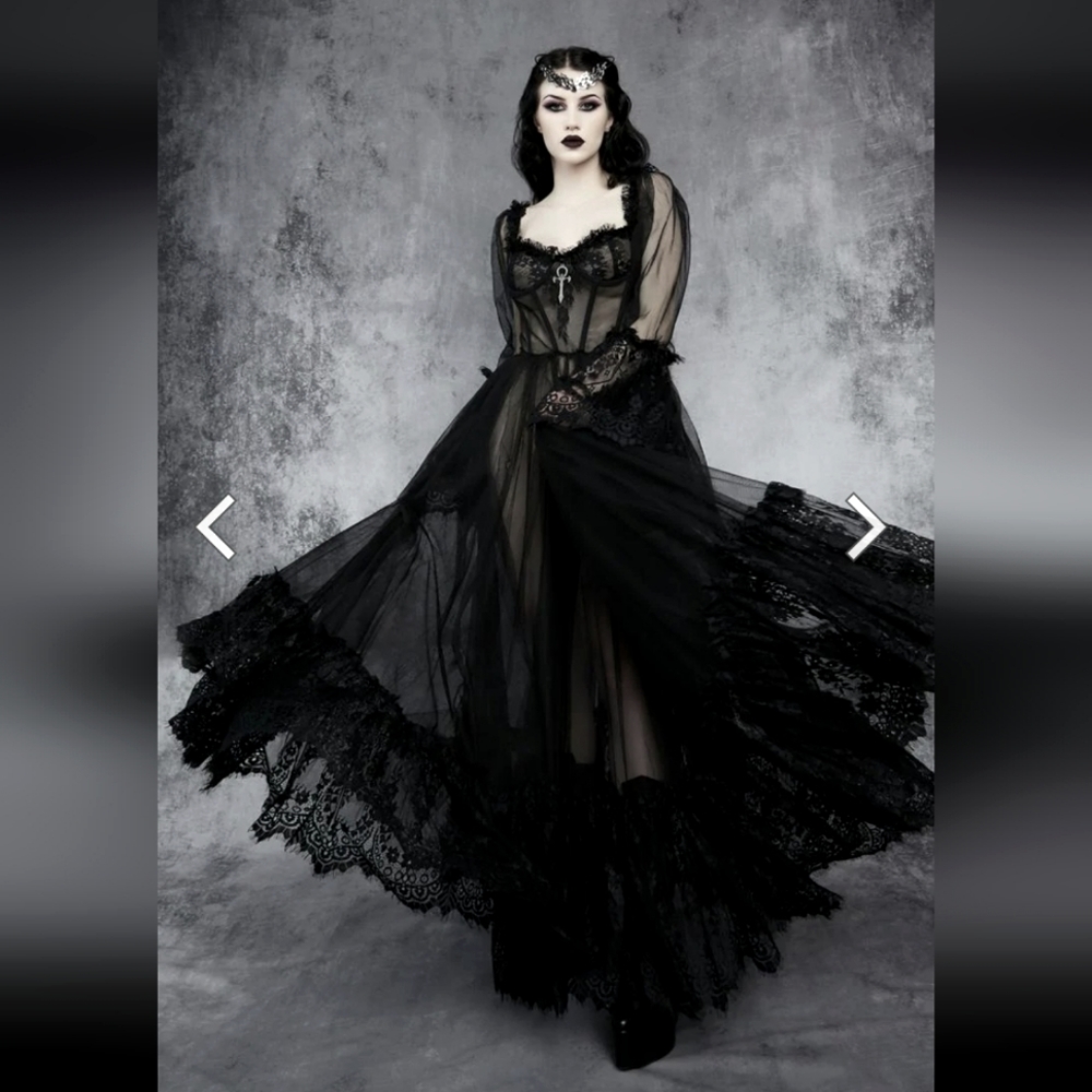 🥀WIDOW🥀🦇Dance With Death💀 Maxi Dress🥀🦇